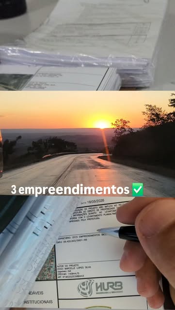 Projetos de loteamento aprovados pela HURB
